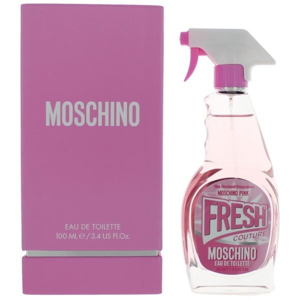 awmospfc34s.jpg Moschino Pink Fresh Couture by Moschino, 3.4 oz EDT Spray for Women
