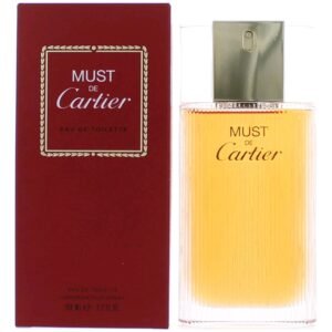 awmus34ts.jpg Must De Cartier by Cartier, 3.3 oz EDT Spray for Women