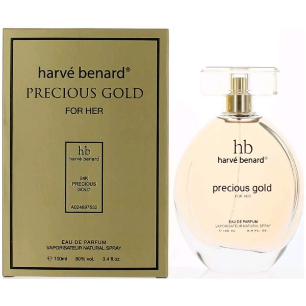 awpghb34s.jpg Precious Gold by Harve Bernard, 3.4 oz EDP Spray for Women