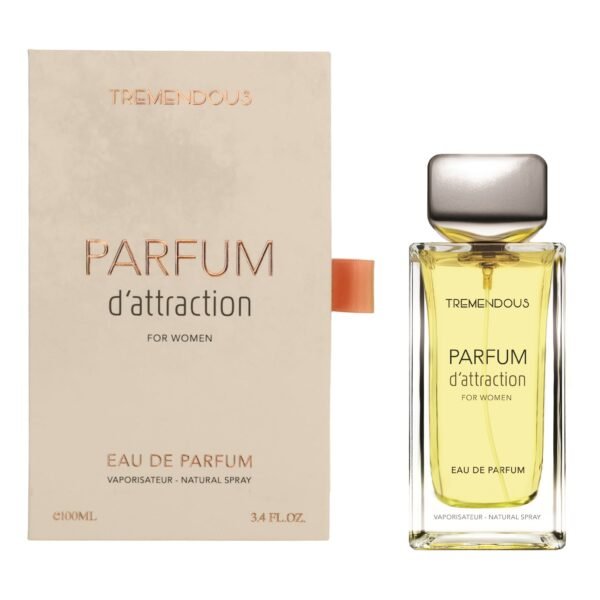 awtratt34ps.jpg Parfum D'Attraction by Tremendous Parfums, 3.4 oz EDP Spray for Women