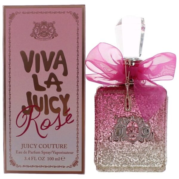 awvljr34ps.jpg Viva La Juicy Rose by Juicy Couture, 3.4 oz EDP Spray for Women
