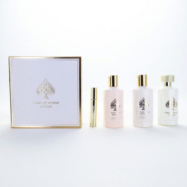 bggame331.jpg Game of Spades Royale by Jo Milano, 4 Piece Gift Set for Unisex