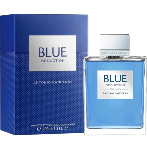 Blue Seduction by Antonio Banderas, 6.8 oz Eau De Toilette Spray for Men