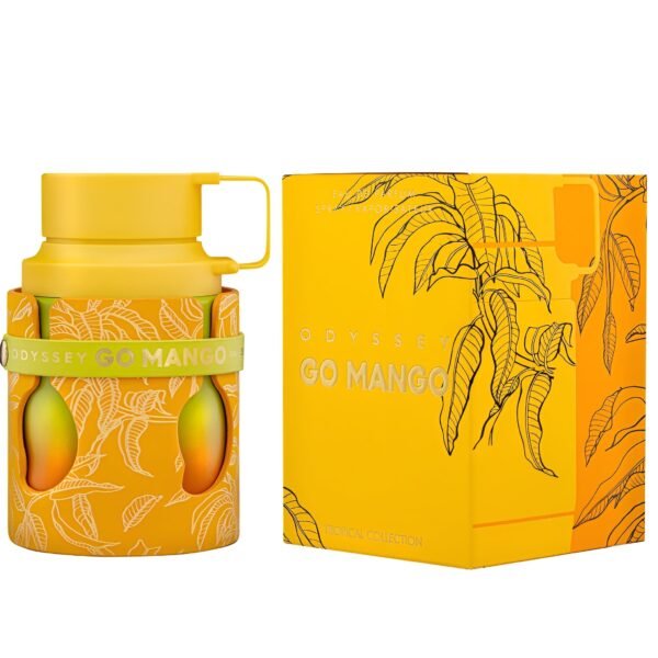 Odyssey Go Mango by Armaf, 3.4 oz Eau De Parfum Spray for Men