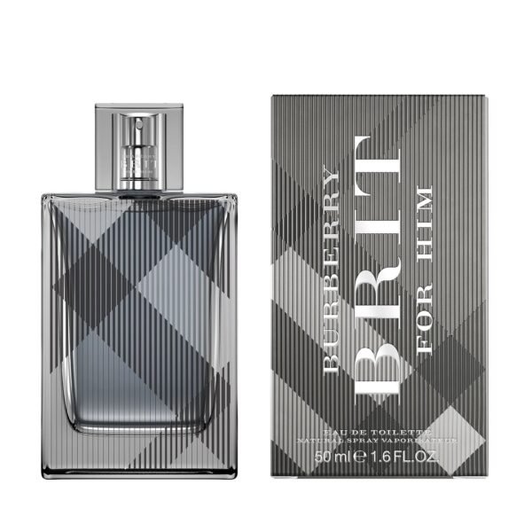 Brit by Burberry, 1.6 oz Eau De Toilette Spray for Men