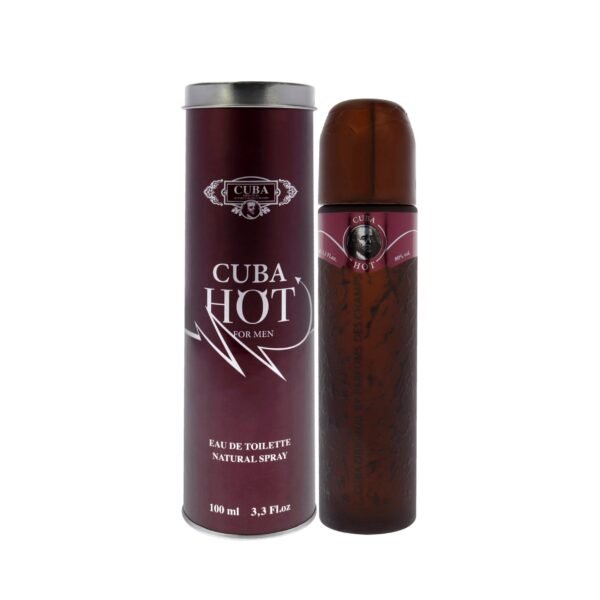 bmcuba33s.jpg Hot by Cuba, 3.3 oz Eau De Toilette Spray for Men