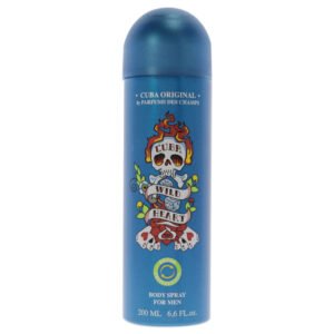 Wild Heart by Cuba, 6.6 oz Body Spray for Men
