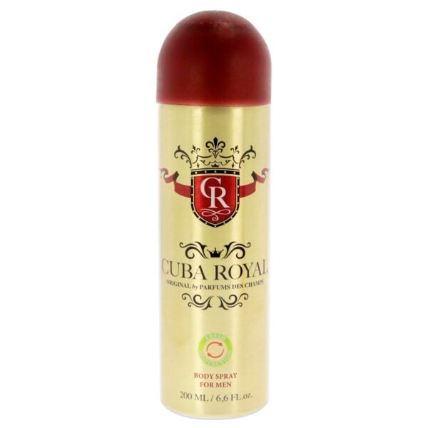 Version 1.0.0 Royal by Cuba, 6.76 oz Body Spray for Men