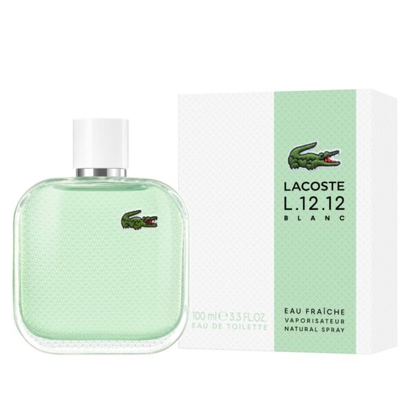 bmlaco12s.jpg L.12.12 Blanc Eau Fraiche by Lacoste, 3.3 oz Eau De Toilette Spray for Men
