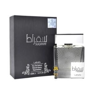 Suqraat by Lattafa, 3.4 oz Eau De Parfum Spray for Men