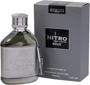 bmnitr34s.jpg Nitro Elixir by Dumont, 3.4 oz Extrait De Parfum Spray for Men