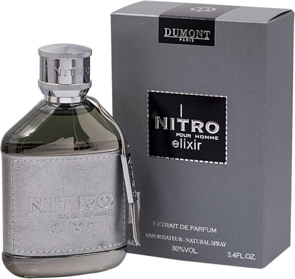 bmnitr34s.jpg Nitro Elixir by Dumont, 3.4 oz Extrait De Parfum Spray for Men