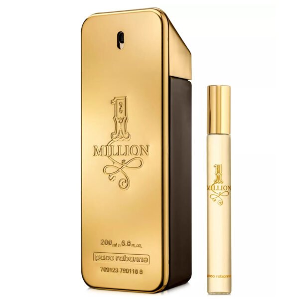 bmpaco23s1.jpg One Million by Paco Rabanne, 2 Piece Gift Set for Men with 3.4 oz Eau De Toilette Spray