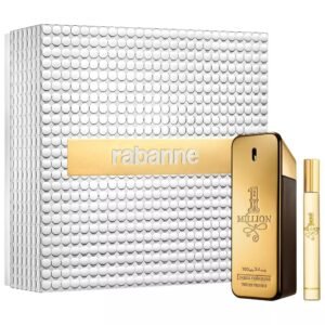 One Million by Paco Rabanne, 2 Piece Gift Set for Men with 3.4 oz Eau De Toilette Spray [bmpaco23s2]