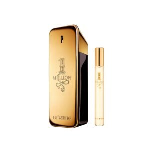 One Million by Paco Rabanne, 2 Piece Gift Set for Men with 6.8 oz Eau De Toilette Spray