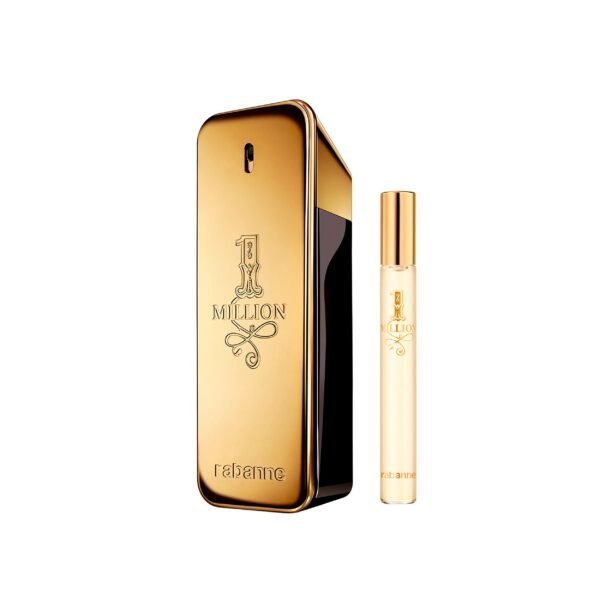 bmpaco26s5.jpg One Million by Paco Rabanne, 2 Piece Gift Set for Men with 6.8 oz Eau De Toilette Spray