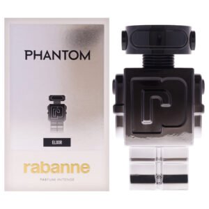 Phantom Elixir by Paco Rabanne, 5 oz Parfum Intense Spray for Men Refillable for Men