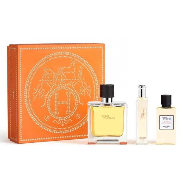 bmterr32s.jpg Terre D'Hermes by Hermes, 3 Piece Gift Set for Men with 2.5 oz Parfum Spray
