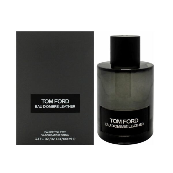 Eau D'Ombre Leather by Tom Ford, 3.4 oz Eau De Toilette Spray for Men
