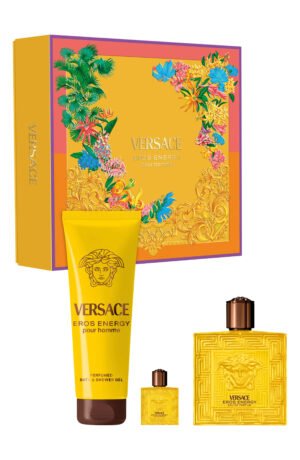 Eros Energy by Versace, 3 Piece Gift Set for Men