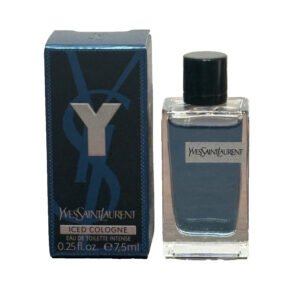 Ysl Y Iced Cologne by Yves Saint Laurent, 0.25 oz Eau De Toilette Intense Mini for Men