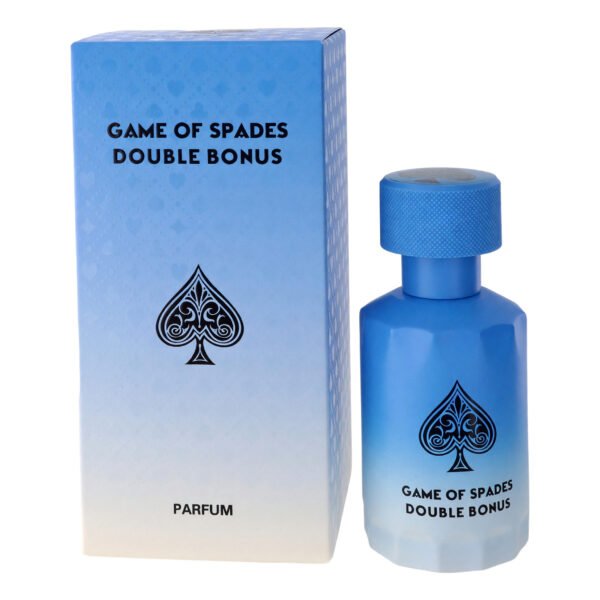 bugame10s6.jpg Game of Spades Double Bonus by Jo Milano, 1 oz Parfum Spray for Unisex