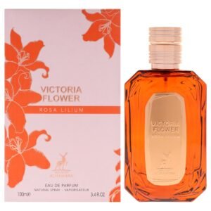 bwalha34s2.jpg Victoria Flower Rosa Lilium by Alhambra, 3.4 oz Eau De Parfum Spray for Women