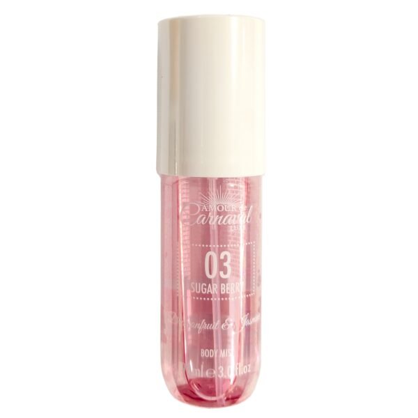 03 Sugar Berry by Amour De Carnaval, 3 oz Body Mist for Women