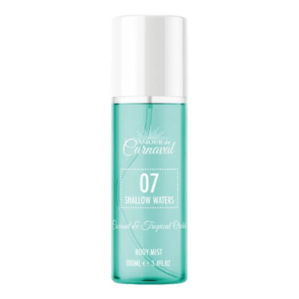 07 Shallow Waters by Amour De Carnaval, 3.4 oz Body Mist for Women