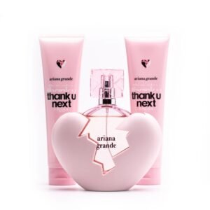 Thank U Next by Ariana Grande, 3 Piece Gift Set for Women with 3.4 oz Eau De Parfum Spray