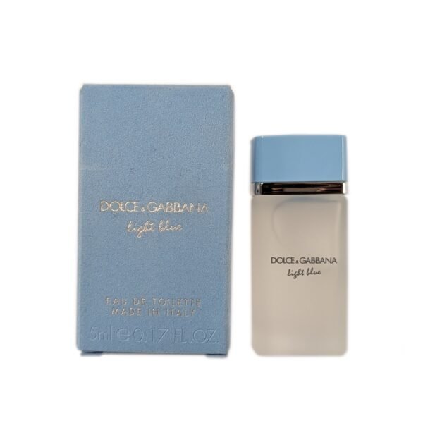 bwdolc52.jpg Light Blue by Dolce & Gabbana, 0.17 oz Eau De Toilette Mini for Women