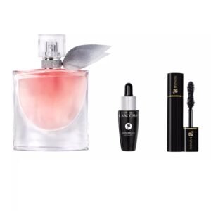 La Vie Est Belle by Lancome, 3 Piece Gift Set for Women with 1.7 oz Eau De Parfum Refillable Spray