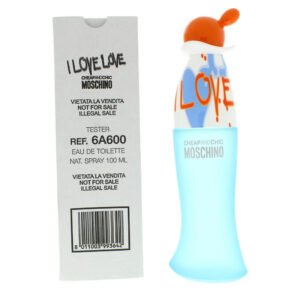 I Love Love by Moschino, 3.4 oz Eau De Toilette Spray for Women Tester