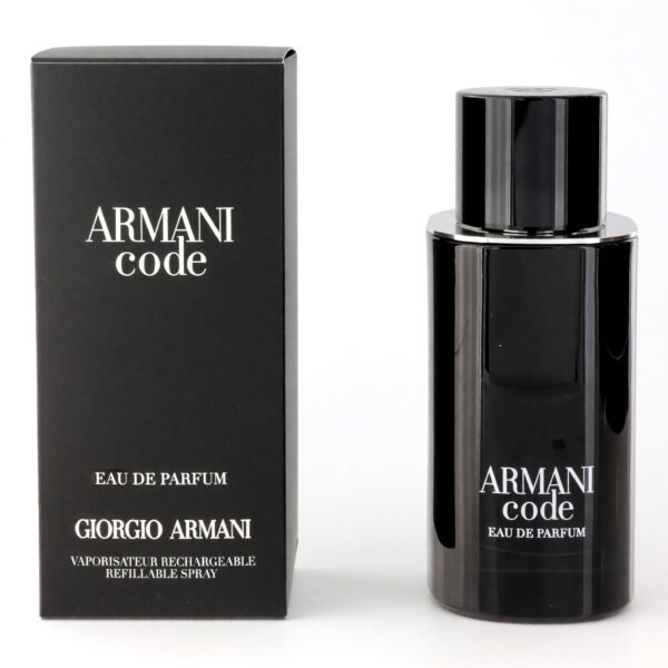 Armani Code by Giorgio Armani, 2.5 oz EDP Refillable Spray for Men