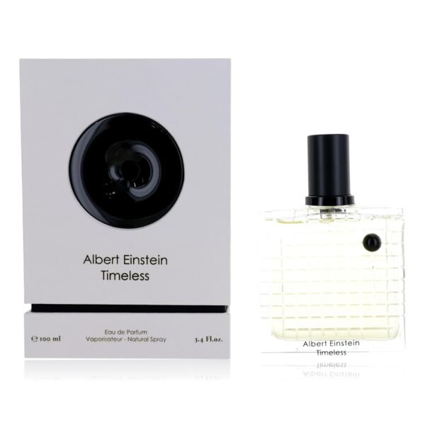 bxatra10s1.jpg Albert Einstein Timeless by Atralia, 3.4 oz EDP Spray for Unisex