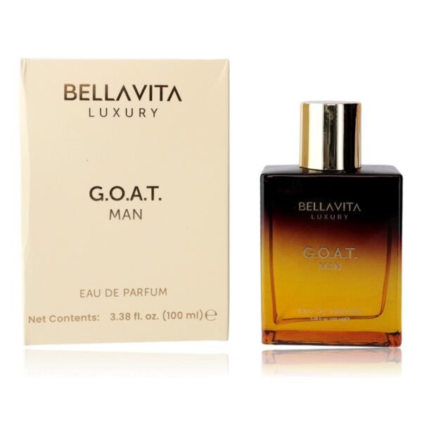 bxbell33s4.jpg G.O.A.T. Man by Bellavita, 3.3 oz EDP Spray for Men