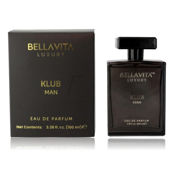 Klub Man by Bellavita, 3.3 oz EDP Spray for Men