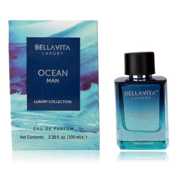 bxbell33s8.jpg Ocean Man by Bellavita, 3.3 oz EDP Spray for Men