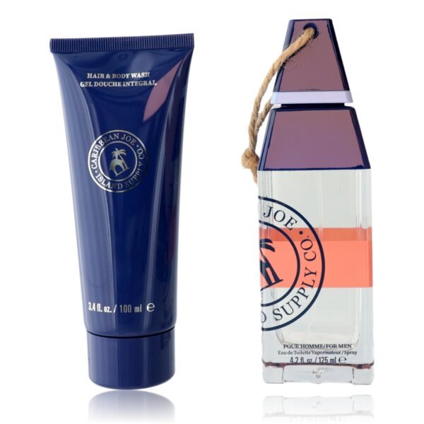 bxcari421.jpg Island Musk by Caribbean Joe, 2 Piece Gift Set for Men