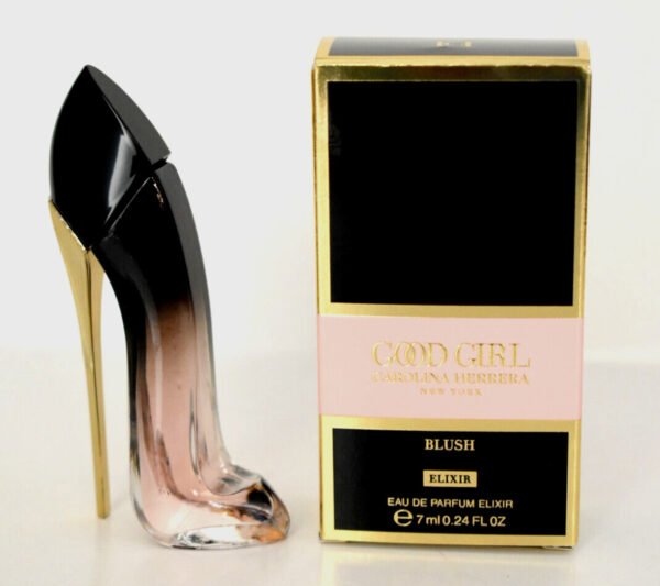 bxcaro02.jpg Good Girl Blush Elixir by Carolina Herrera, 0.24 oz Eau De Parfum Mini for Women