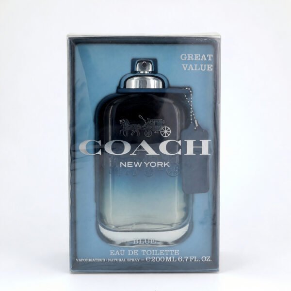 bxcoac67s.jpg Coach Blue by Coach, 6.7 oz EDT Spray for Men