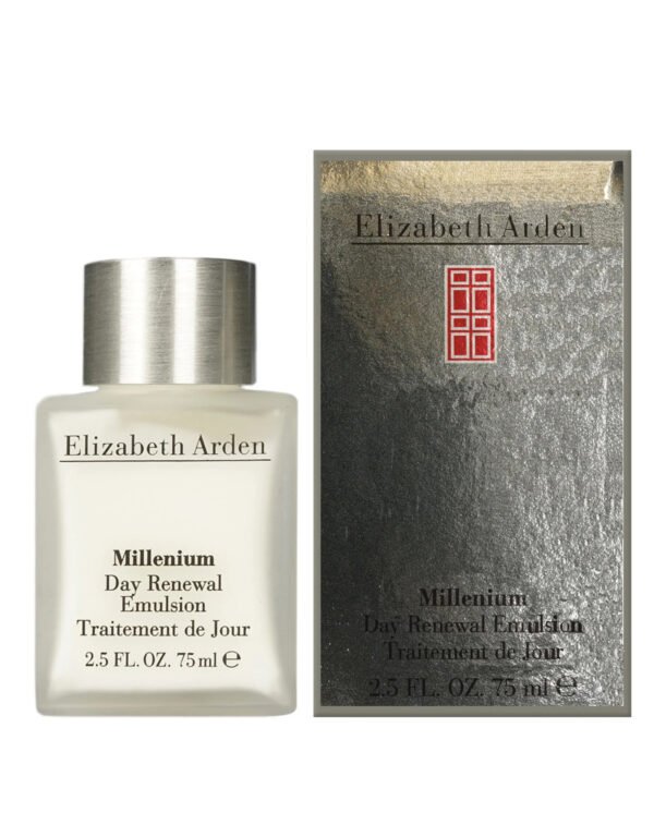 bxeliz25.jpg Millenium by Elizabeth Arden, 2.5 oz Day Renewal Emulsion Cream for Women