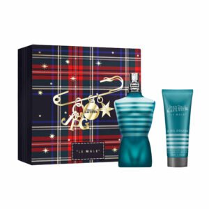 Le Male by Jean Paul Gaultier, 2 Piece Gift Set for Men with 2.5 oz Shower Gel