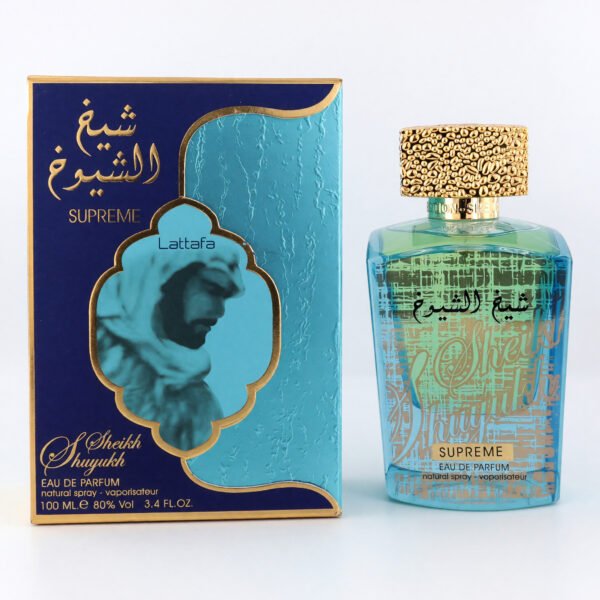 bxlatt10s20.jpg Lattafa Sheikh Al Shuyukh Supreme by Lattafa, 3.4oz EDP Spray for Unisex