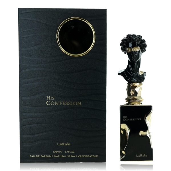 bxlatt10s5.jpg His Confession by Lattafa, 3.4 oz EDP Spray for Men
