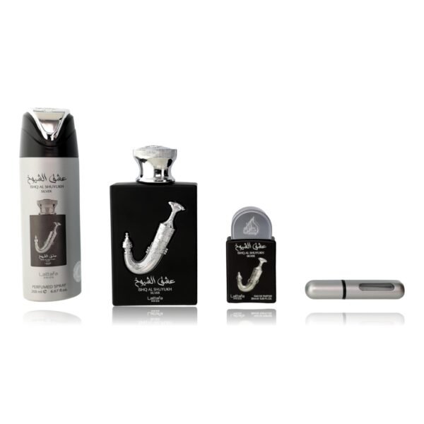 bxlatt332.jpg Ishq Al Shuyukh by Lattafa, 3 Piece Gift Set for Unisex