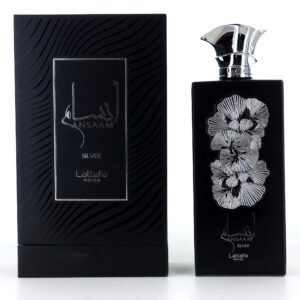 bxlatt34s10.jpg Ansaam Silver by Lattafa, 3.4 oz EDP Spray for Unisex