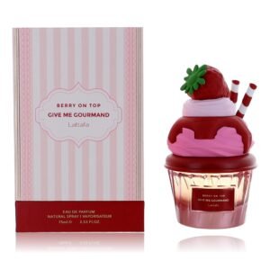 bxlatt75s1.jpg Berry On Top Give Me Gourmand by Lattafa, 2.53 oz EDP Spray for Women