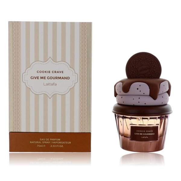 bxlatt75s2.jpg Cookie Crave Give Me Gourmand by Lattafa, 2.53 oz EDP Spray for Women