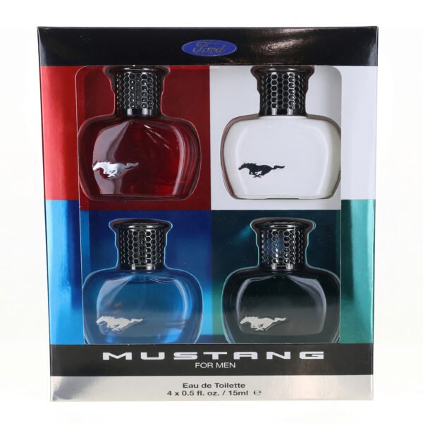 bxmust45.jpg Mustang by Mustang, 4 Piece Gift Set for Men
